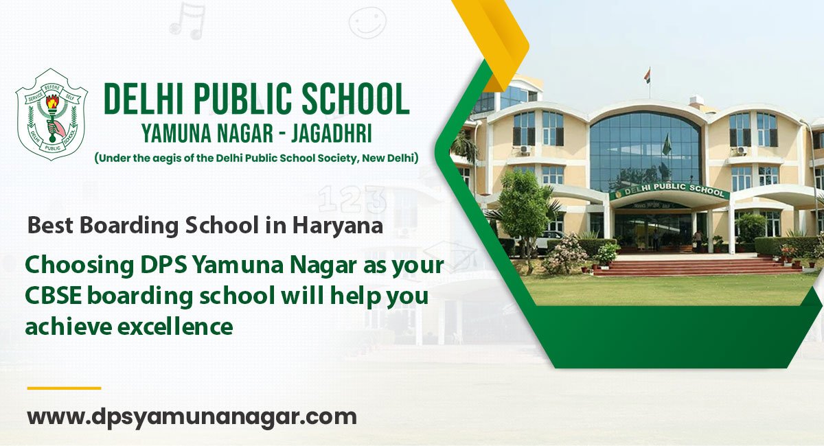 Choosing DPS Yamuna Nagar as your CBSE boarding school will help you achieve excellence