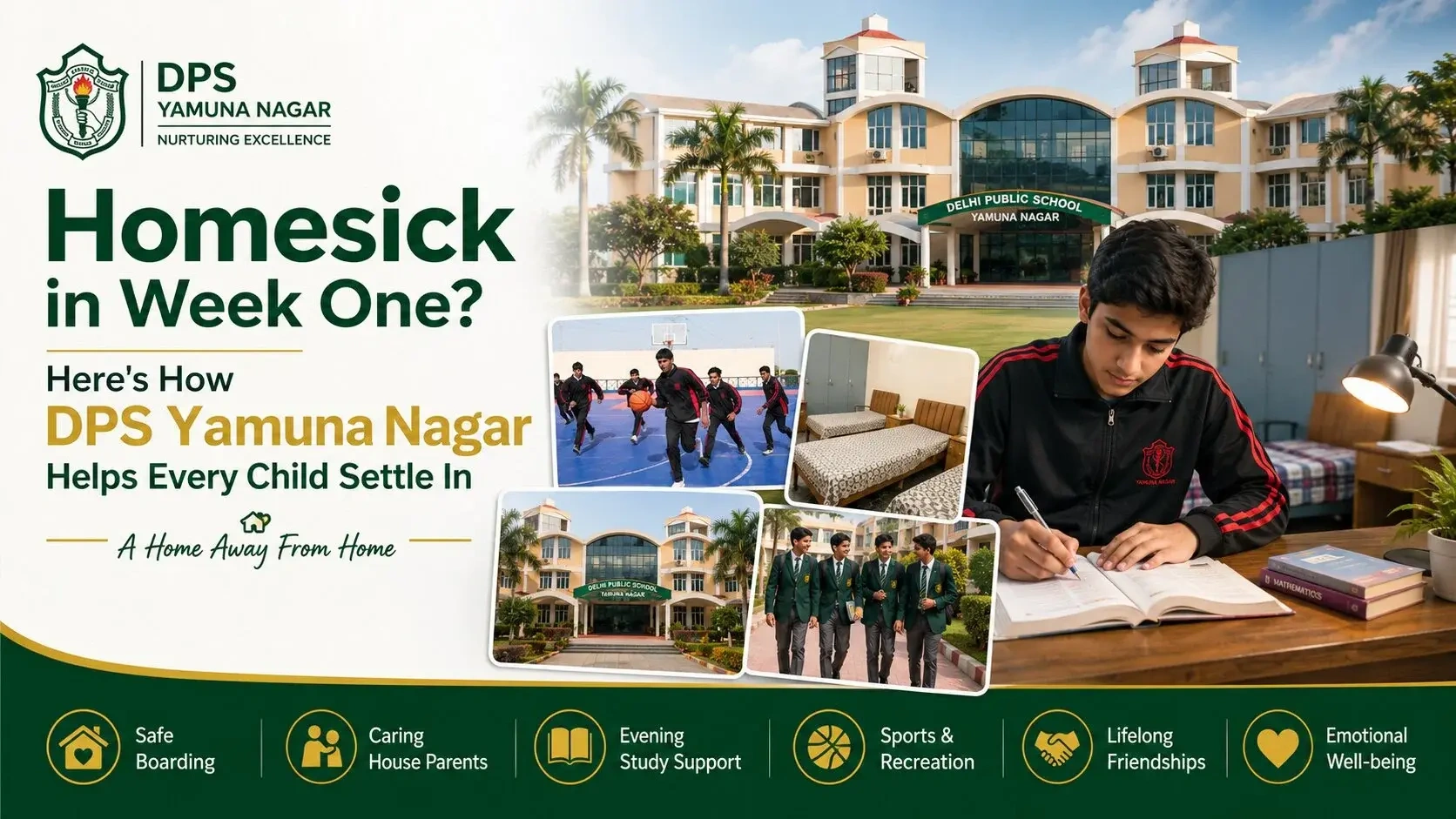 Homesick in Week One? Here’s How DPS Yamuna Nagar Helps Every Child Settle In