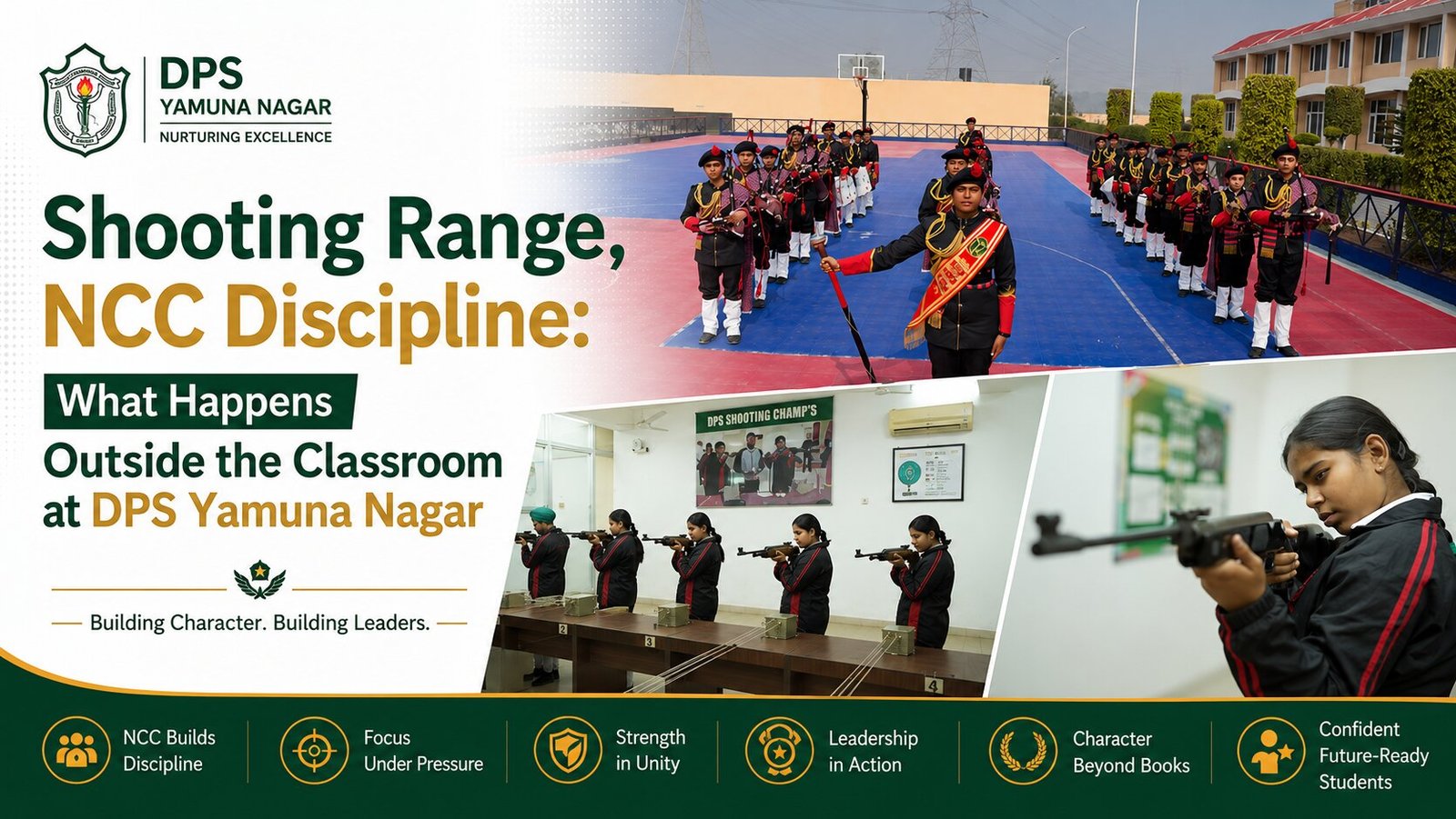 Shooting Range, NCC Discipline: What Happens Outside the Classroom at DPS 