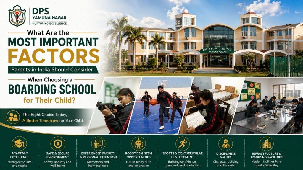 What Are the Most Important Factors Parents in India Should Consider When Choosing a Boarding School for Their Child