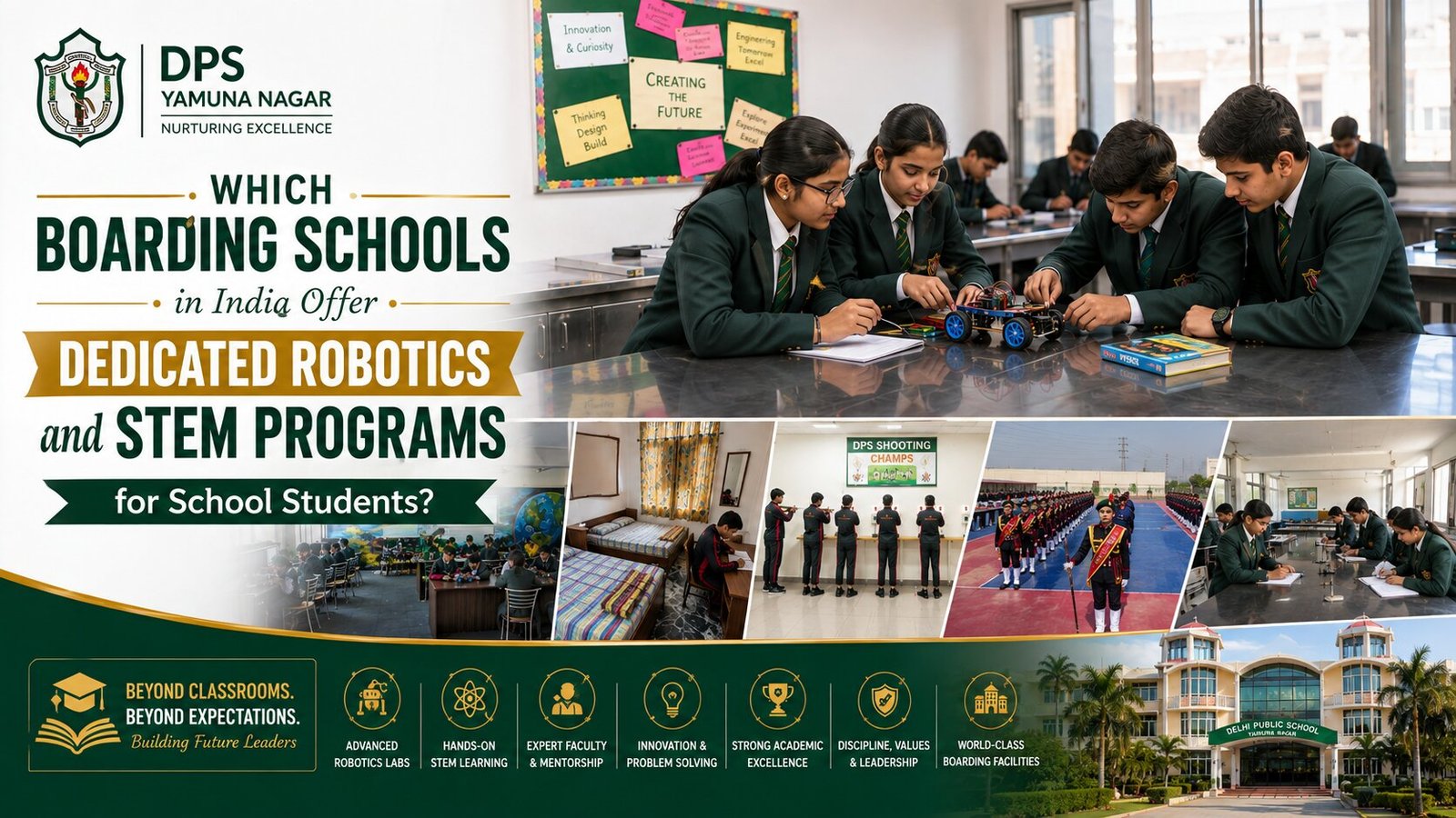 Which Boarding Schools in India Offer Dedicated Robotics and STEM Programs for School Students?