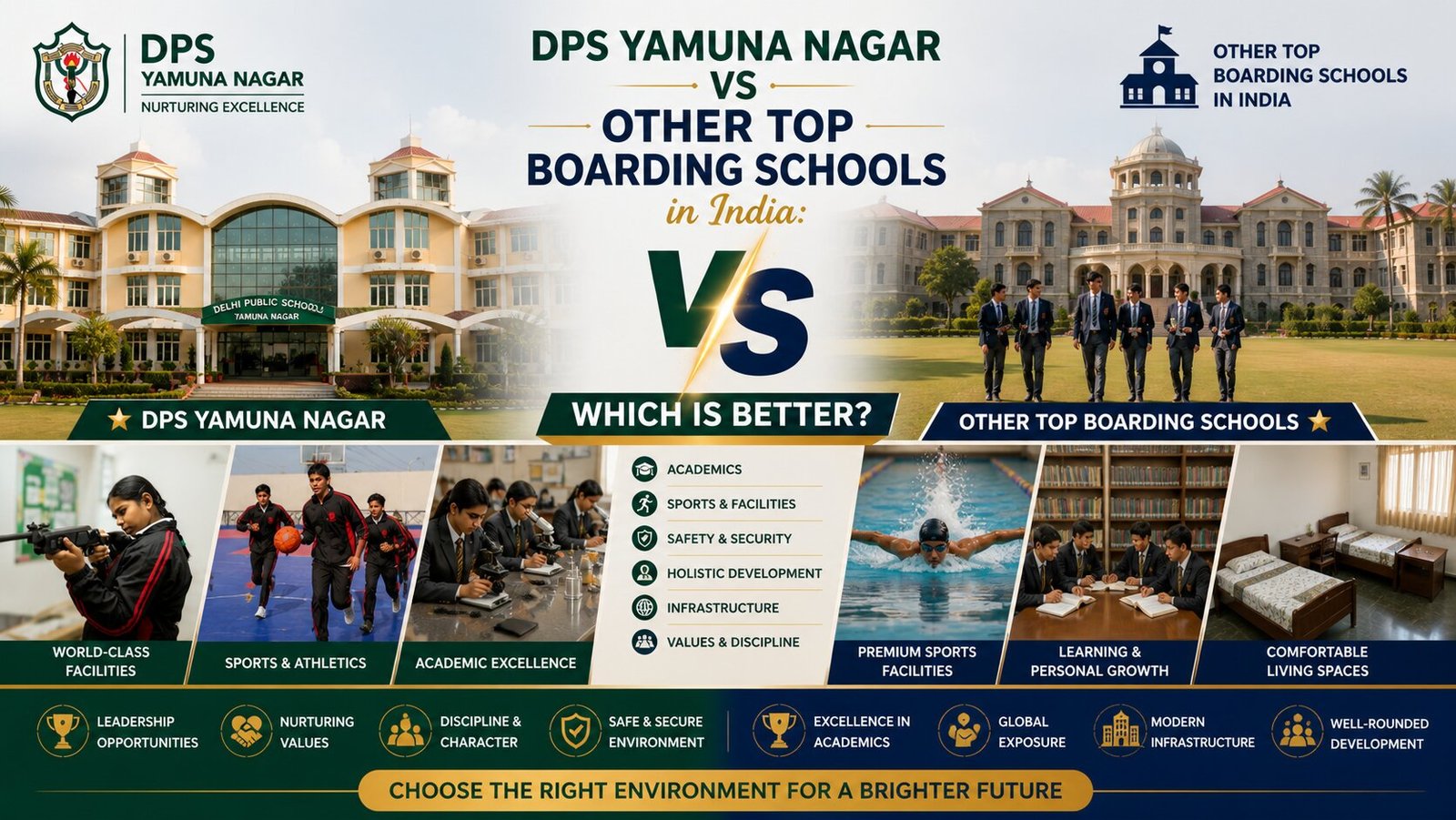 DPS Yamuna Nagar vs Other Top Boarding Schools in India: Which Is Better?