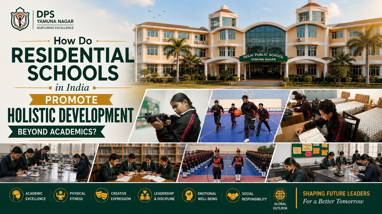 How Do Residential Schools in India Promote Holistic Development Beyond Academics?