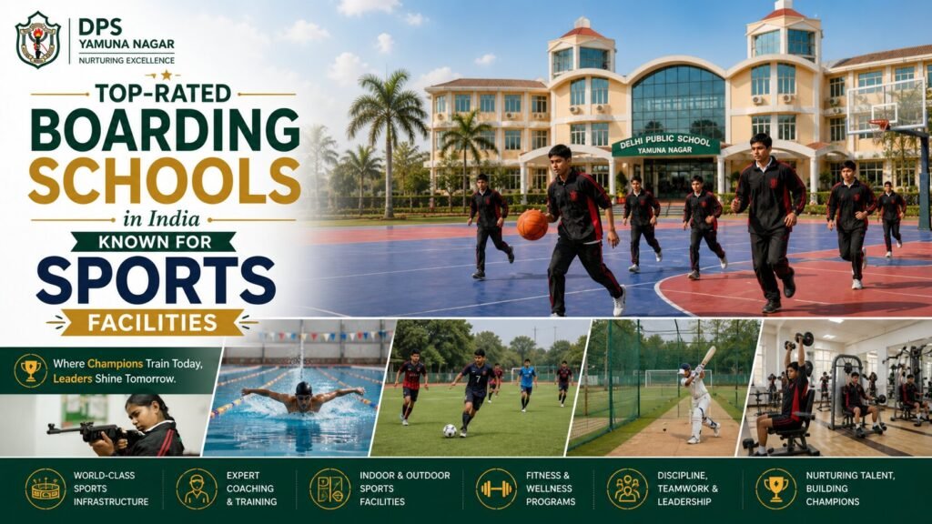Top-Rated Boarding Schools in India Known for Sports Facilities